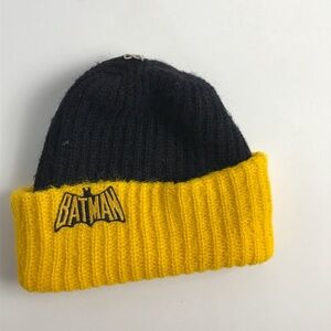 Vintage 1975 Batman patch Super-Friends Winter Hat Beanie Cap